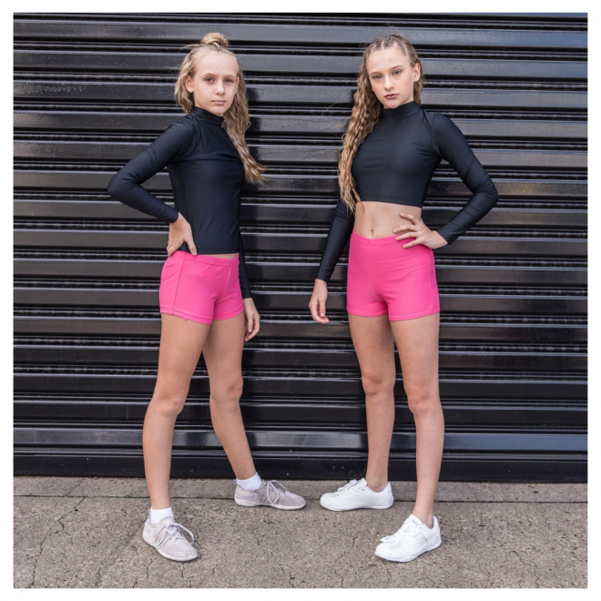 Lite Pink Cheerleading & Dance Briefs