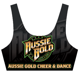 Custom Training Wear – Aussie Gold Cheer & Dance